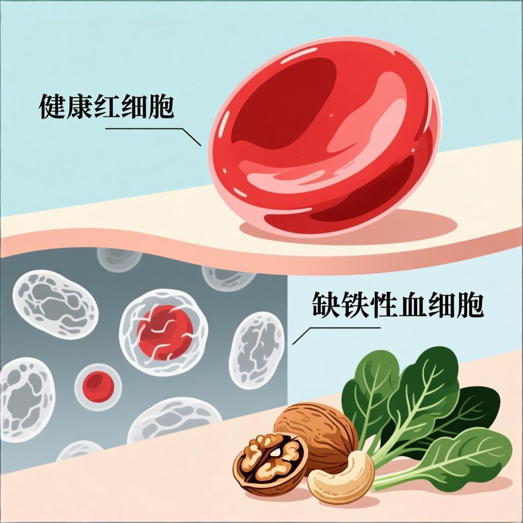 面色苍白伴头晕?缺铁性贫血的3大典型表现，教你从饮食改善